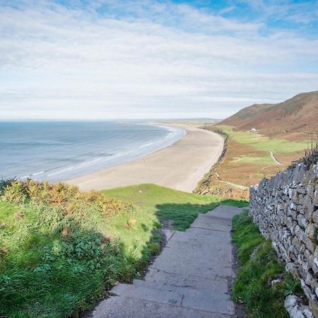 The Old School Cottage Ship Farm - 1 Bedroom - Rhossili Exteriér fotografie